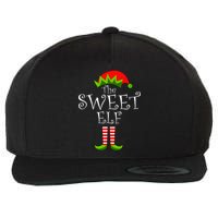 The Sweet Elf Funny Family Matching Christmas Wool Snapback Cap