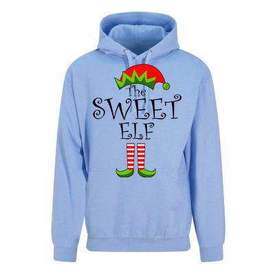 The Sweet Elf Funny Family Matching Christmas Unisex Surf Hoodie