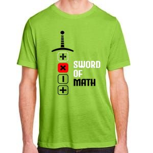 The Sword of Math Adult ChromaSoft Performance T-Shirt