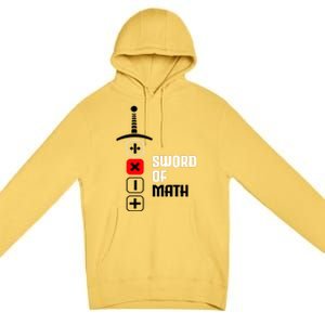 The Sword of Math Premium Pullover Hoodie