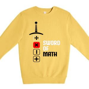 The Sword of Math Premium Crewneck Sweatshirt