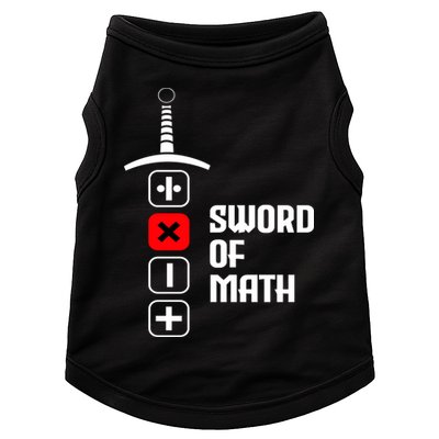 The Sword of Math Doggie Tank