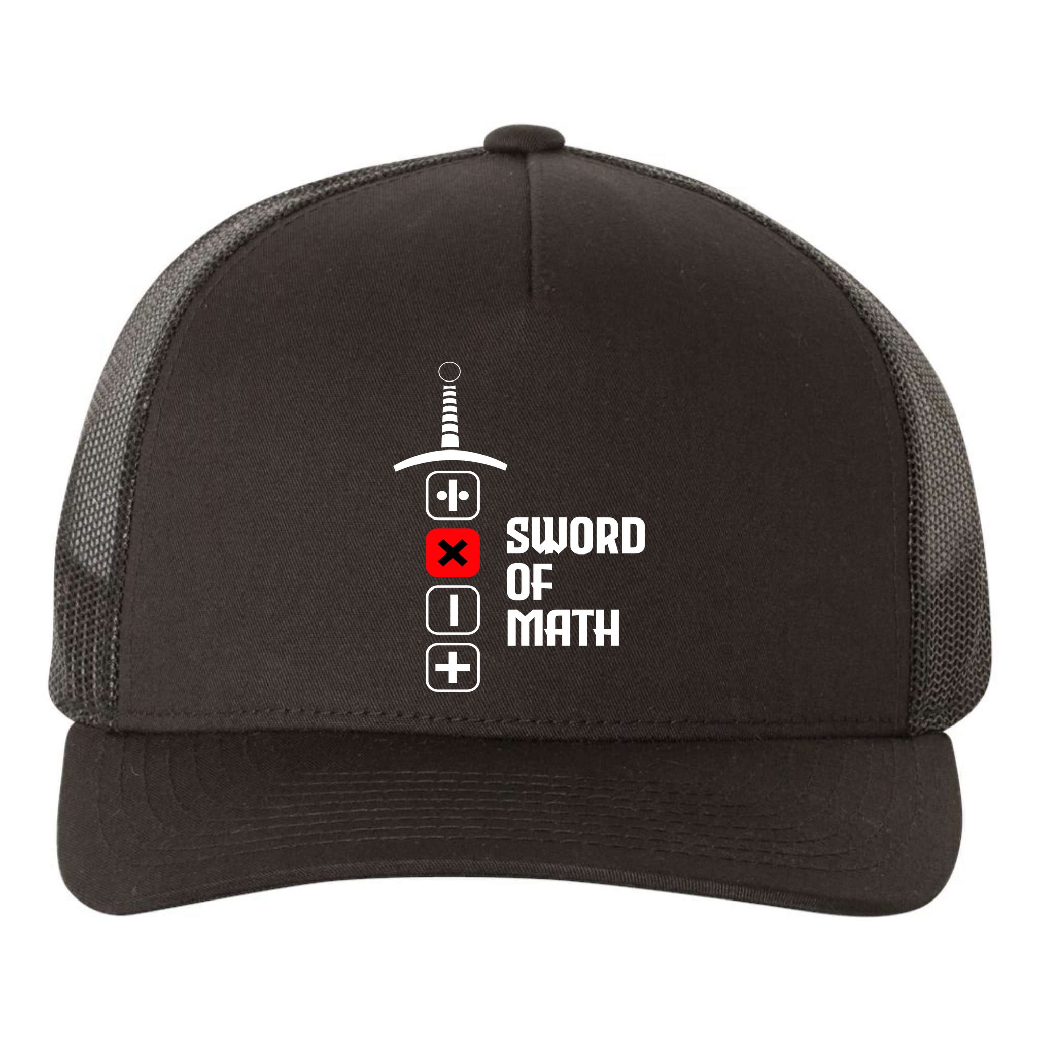 The Sword of Math Yupoong Adult 5-Panel Trucker Hat