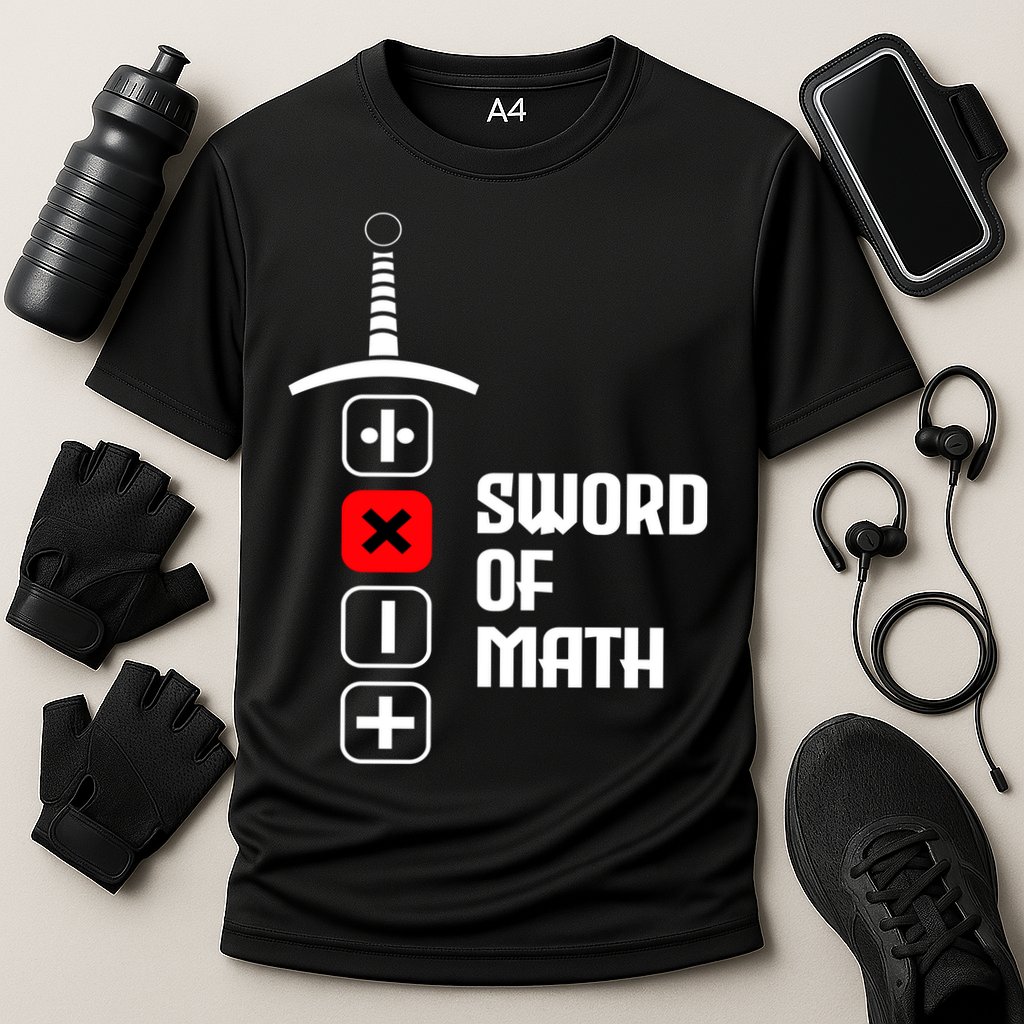 The Sword of Math Performance Shirt