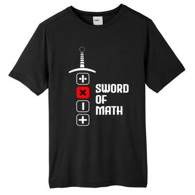 The Sword of Math Tall Fusion ChromaSoft Performance T-Shirt