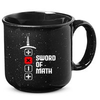 The Sword of Math 15oz Campfire Ceramic Mug