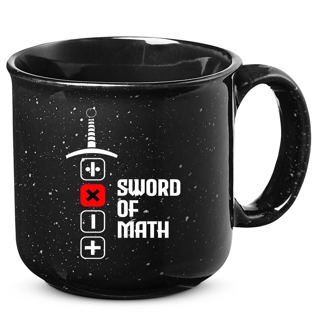 The Sword of Math 15oz Campfire Ceramic Mug