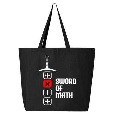 The Sword of Math 25L Jumbo Tote