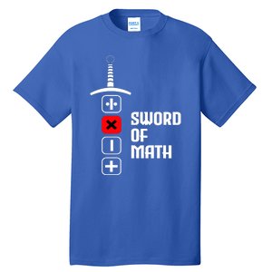 The Sword of Math Tall T-Shirt