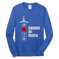 The Sword of Math Tall Long Sleeve T-Shirt