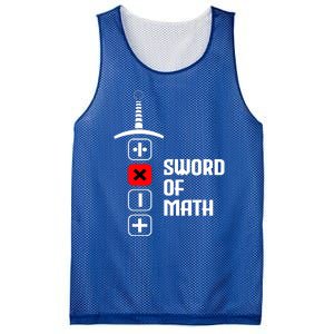 The Sword of Math Mesh Reversible Basketball Jersey Tank