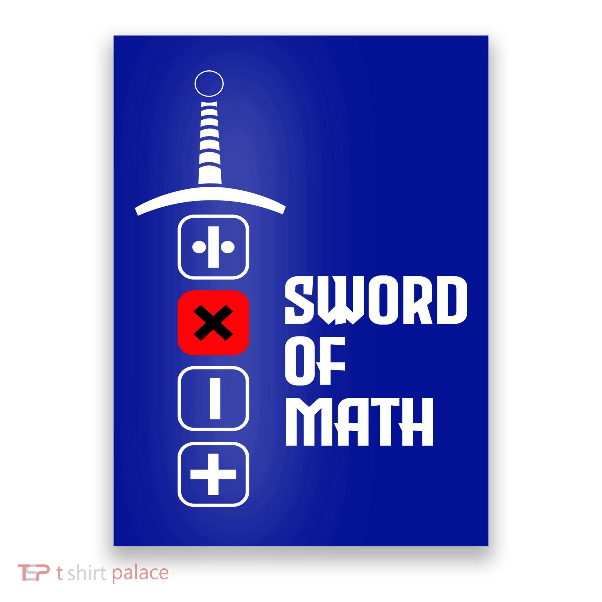 The Sword of Math Poster