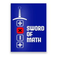 The Sword of Math Poster
