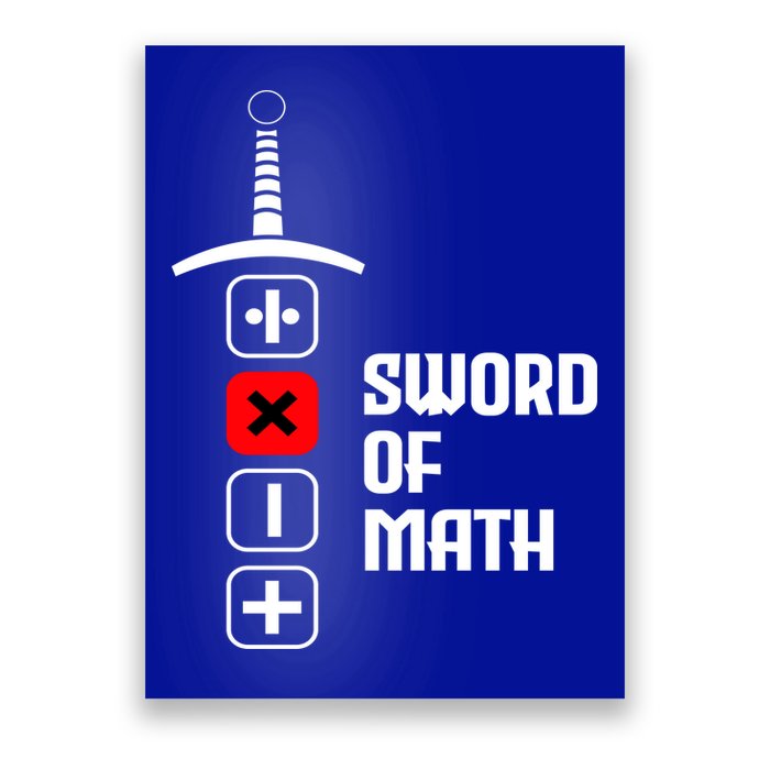 The Sword of Math Poster