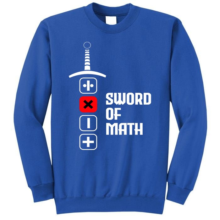 The Sword of Math Tall Sweatshirt