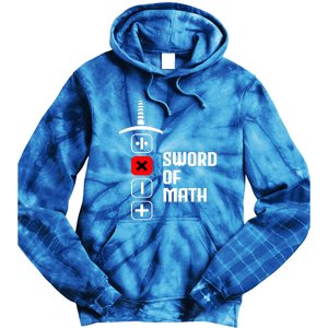 The Sword of Math Tie Dye Hoodie