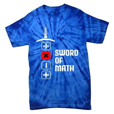 The Sword of Math Tie-Dye T-Shirt