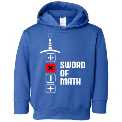 The Sword of Math Toddler Hoodie