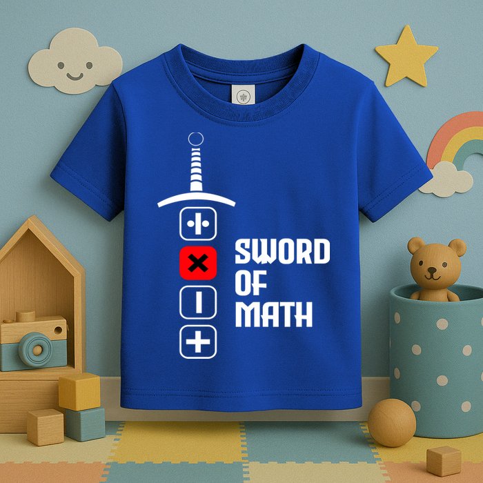 The Sword of Math Toddler T-Shirt
