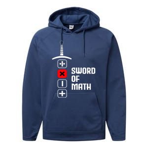 The Sword of Math Performance Fleece Hoodie