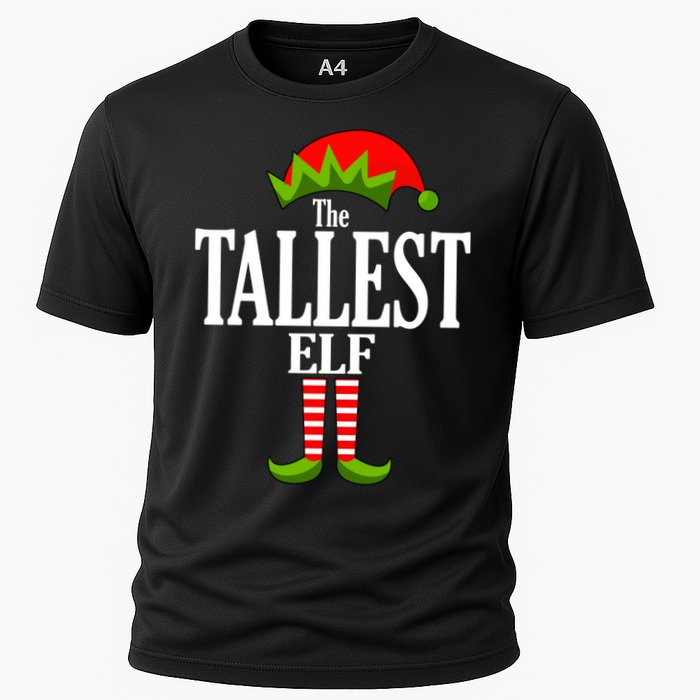 The Tallest Elf Funny Matching Christmas Performance Shirt