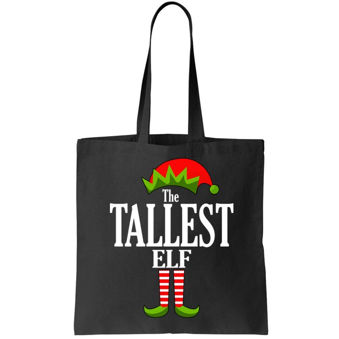 The Tallest Elf Funny Matching Christmas Bag