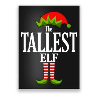 The Tallest Elf Funny Matching Christmas Poster