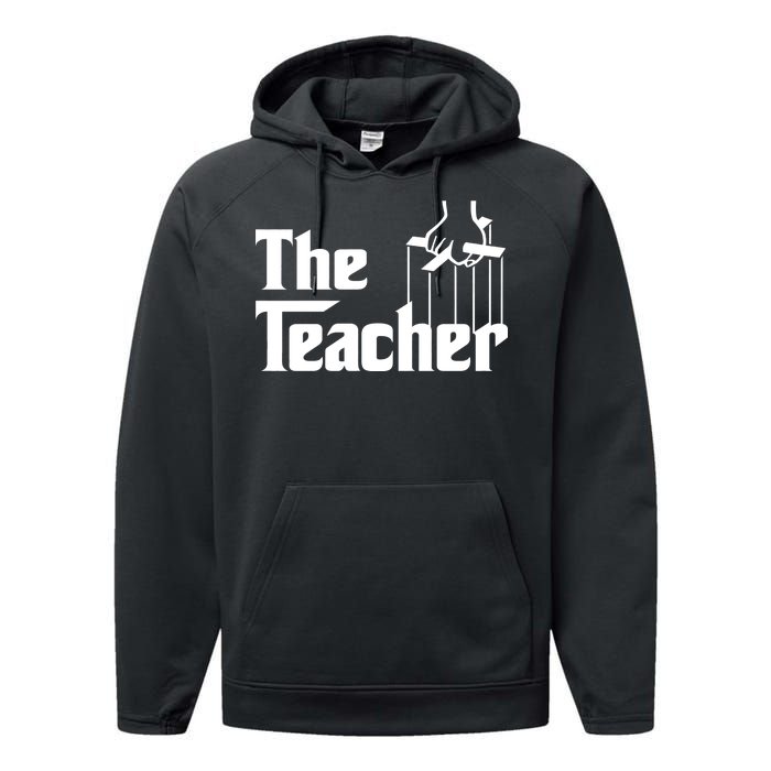 The Teacher Logo Performance Fleece Hoodie