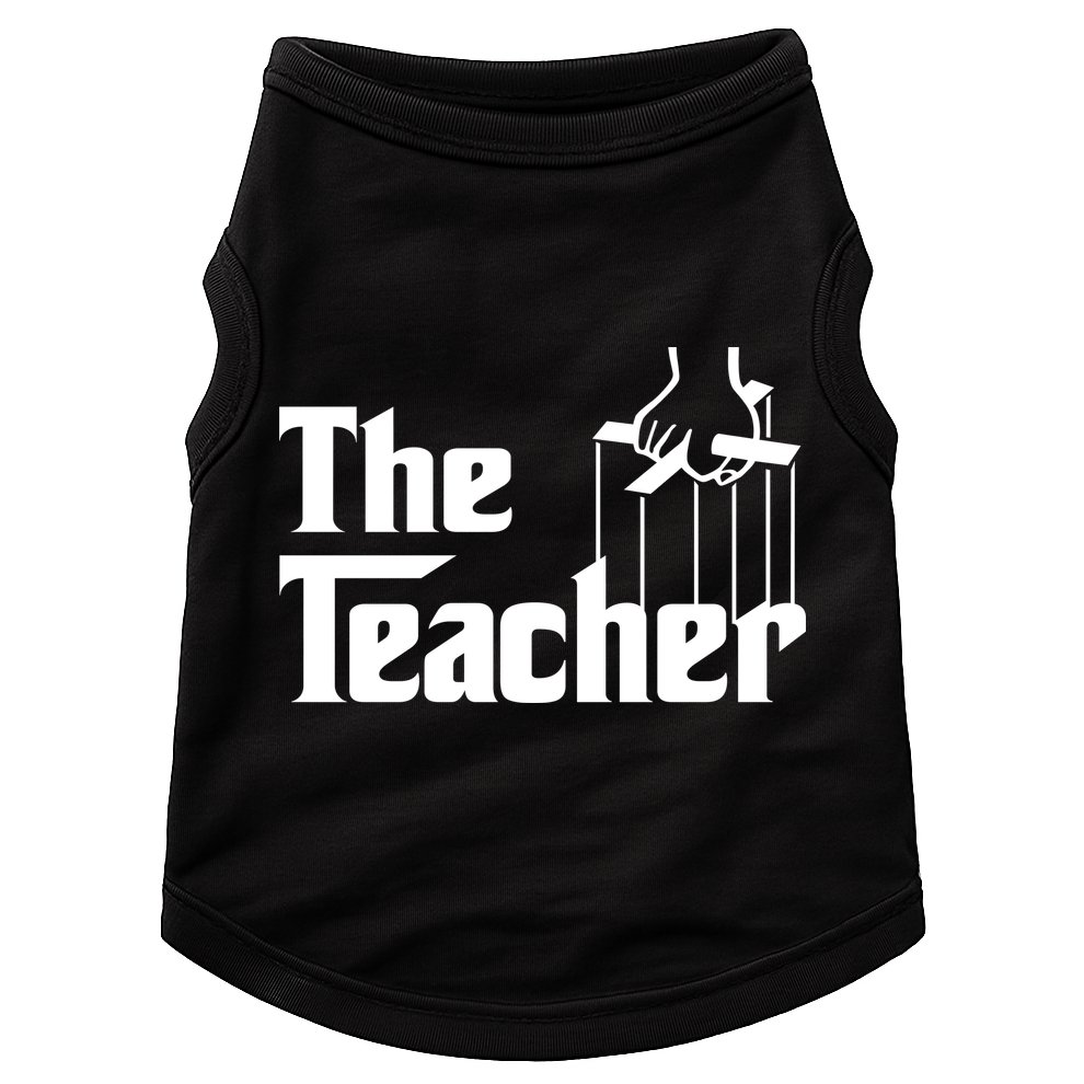 The Teacher Logo Doggie Tank