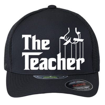 The Teacher Logo Flexfit Unipanel Trucker Cap