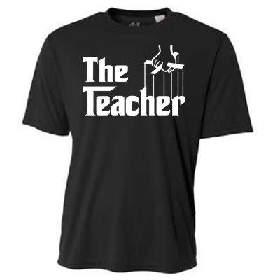 The Teacher Logo Cooling Performance Crew T-Shirt