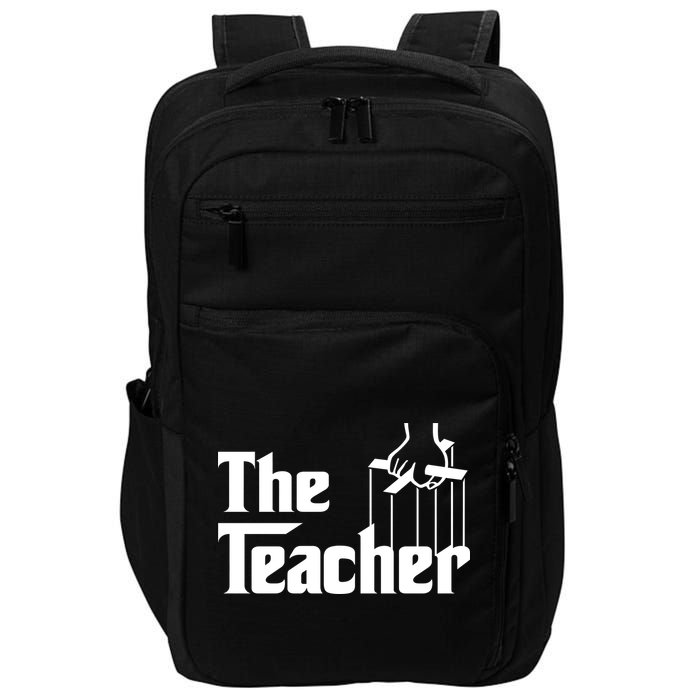 The Teacher Logo Impact Tech Backpack