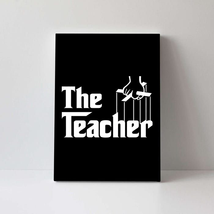 The Teacher Logo Canvas