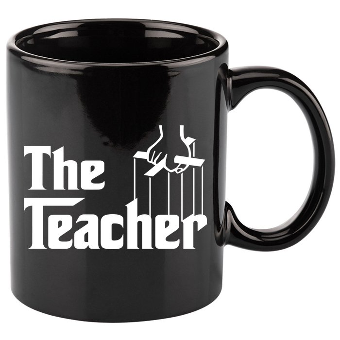 The Teacher Logo 11oz C Handle Ceramic Mug