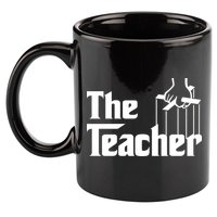 The Teacher Logo 11oz C Handle Ceramic Mug