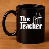 The Teacher Logo 11oz C Handle Ceramic Mug