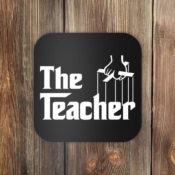 The Teacher Logo Coaster