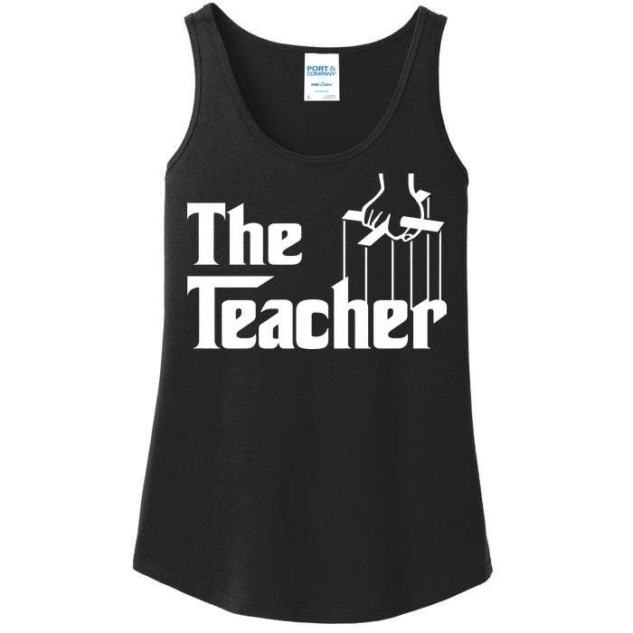 The Teacher Logo Ladies Essential Tank