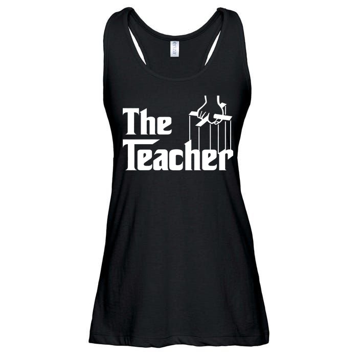 The Teacher Logo Ladies Essential Flowy Tank