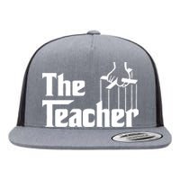 The Teacher Logo Flat Bill Trucker Hat