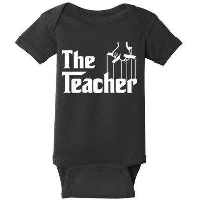 The Teacher Logo Baby Bodysuit