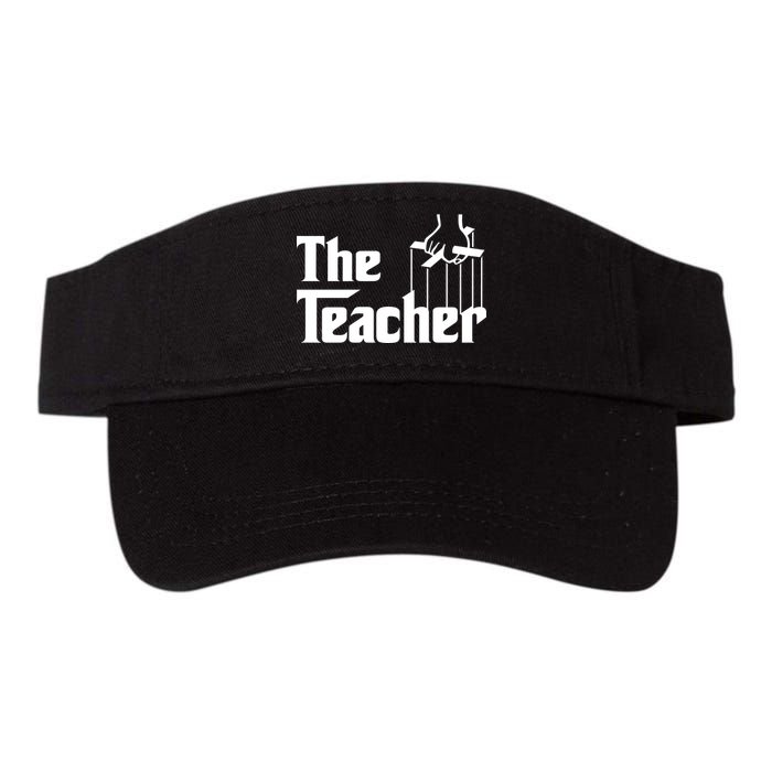 The Teacher Logo Valucap Bio-Washed Visor