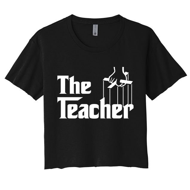 The Teacher Logo Crop Top