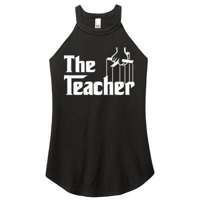 The Teacher Logo Women's Perfect Tri Rocker Tank