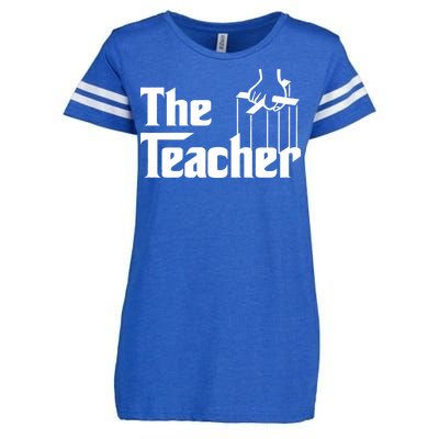 The Teacher Logo Enza Ladies Jersey Football T-Shirt