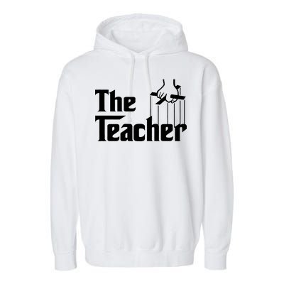 The Teacher Logo Garment-Dyed Fleece Hoodie