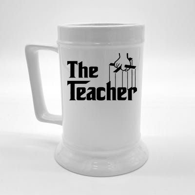 The Teacher Logo Beer Stein