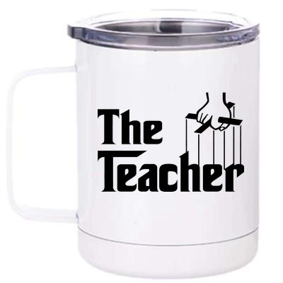 The Teacher Logo 12 oz Stainless Steel Tumbler Cup