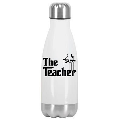 The Teacher Logo Stainless Steel Insulated Water Bottle