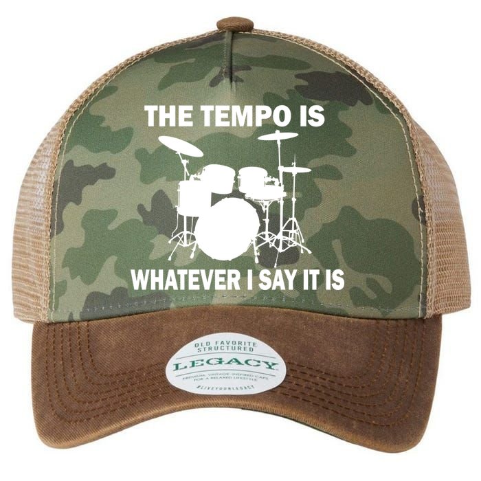 The Tempo Is What I Say Legacy Tie Dye Trucker Hat